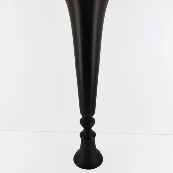 FLORES ΒΑΖΟ 20x20x71 ΑΛΟΥΜΙΝΙΟ ΜΑΥΡΟ