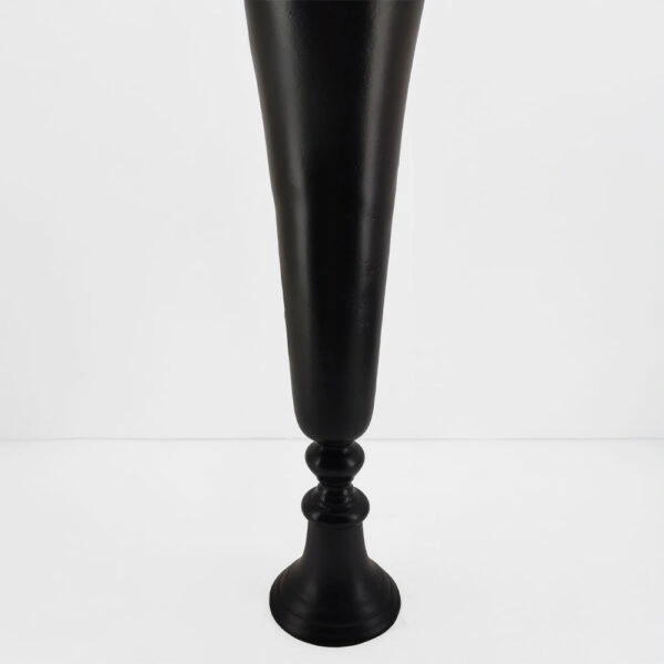 FLORES ΒΑΖΟ 19x19x55 ΑΛΟΥΜΙΝΙΟ ΜΑΥΡΟ