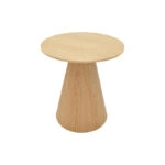 Βοηθητικό τραπέζι Donda mdf-μέταλλο sonoma Φ45x46εκ