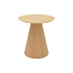 Βοηθητικό τραπέζι Donda mdf-μέταλλο sonoma Φ45x46εκ