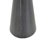 Βοηθητικό τραπέζι Donda  mdf-μέταλλο μαύρο Φ45x46εκ