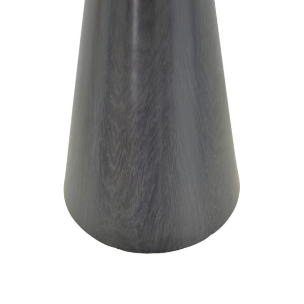 Βοηθητικό τραπέζι Donda  mdf-μέταλλο μαύρο Φ45x46εκ