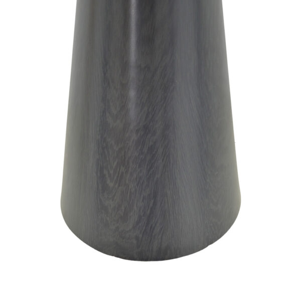 Tραπέζι Donda mdf μαύρο Φ100x76εκ