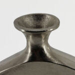 ABSTRACT CIRCLE ΒΑΖΟ 37x5x45 ΑΛΟΥΜΙΝΙΟ SILVER NICKEL