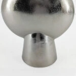 DOTO ΒΑΖΟ 21x12x26 ΑΛΟΥΜΙΝΙΟ SILVER NICKEL