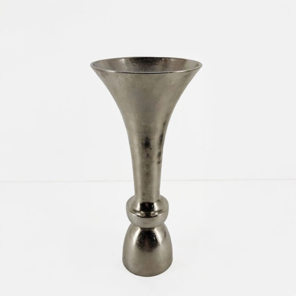 LUXOR ΒΑΖΟ 23x23x50 ΑΛΟΥΜΙΝΙΟ SILVER NICKEL