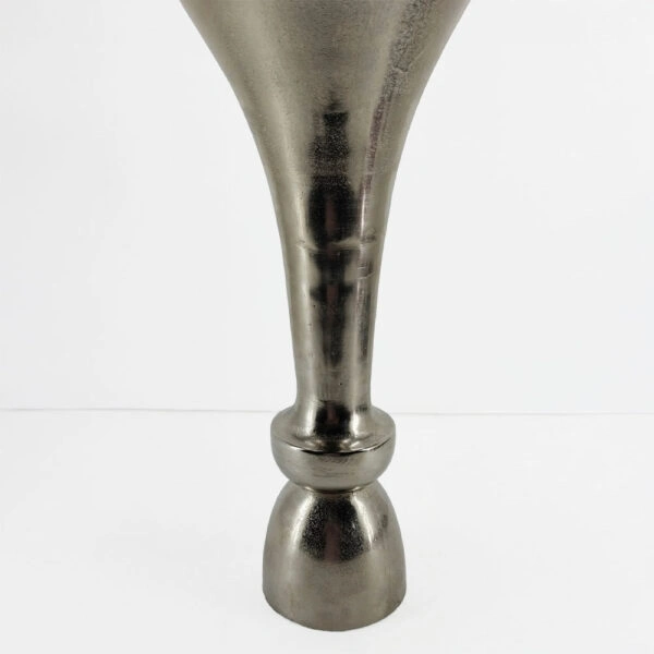 LUXOR ΒΑΖΟ 23x23x50 ΑΛΟΥΜΙΝΙΟ SILVER NICKEL