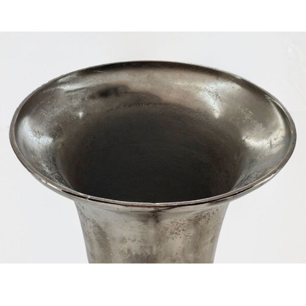 FLORES ΒΑΖΟ 26x26x115 ΑΛΟΥΜΙΝΙΟ SILVER NICKEL