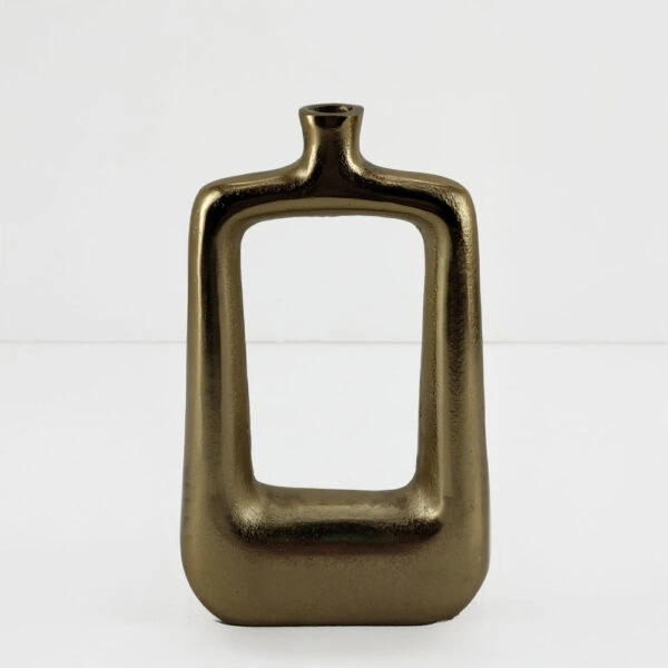 NAZAR ΒΑΖΟ 19x6x32 ΑΛΟΥΜΙΝΙΟ ΧΡΥΣΟ