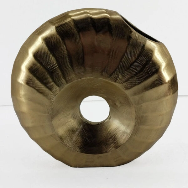 DIONE ΒΑΖΟ 30x8x28 ΑΛΟΥΜΙΝΙΟ ΧΡΥΣΟ