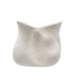 FLORESTA ΒΑΖΟ 32x22x27.5 POLYRESIN ΑΣΠΡΟ