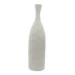 FRASCO ΒΑΖΟ 12.5x8x45 POLYRESIN ΑΣΠΡΟ