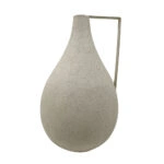 ANFORA ΒΑΖΟ 16.5x16.5x27 POLYRESIN ΜΠΕΖ