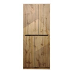 Παπουτσοθήκη-ντουλάπι Kebell σε oak απόχρωση 71x41.5x180.4εκ
