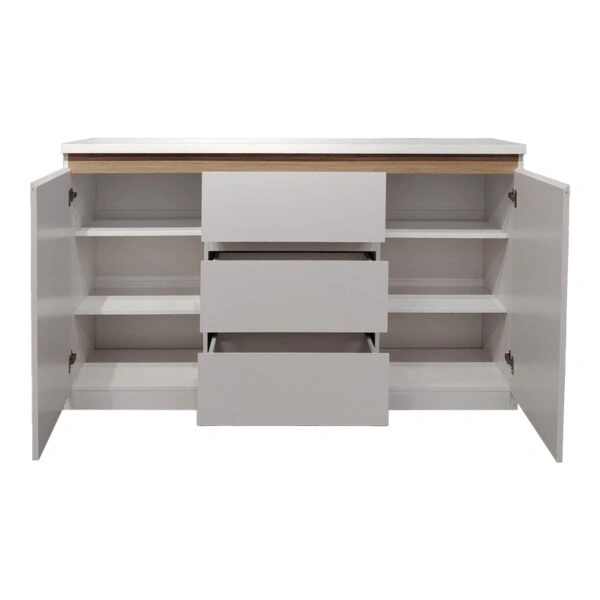 Μπουφές Chiemo λευκό 160x40x93.6εκ