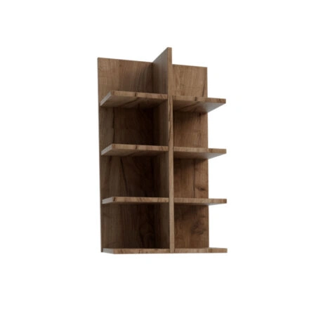 Κρεμαστό Ράφι Callisto Σκούρο Δρυς 40×27.7x70cm