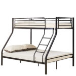 Κουκέτα ArteLibre OSAGE Μαύρο Για Στρώμα 90/140x190