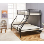 Κουκέτα ArteLibre OSAGE Μαύρο Για Στρώμα 90/140x190