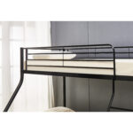 Κουκέτα ArteLibre OSAGE Μαύρο Για Στρώμα 90/140x190