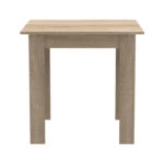 Τραπεζαρία Manka I-Bella  σετ 3τεμ σε sonoma απόχρωση 80x80x77εκ