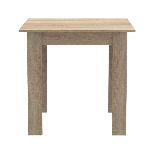 Τραπεζαρία Manka I-Bella  σετ 3τεμ σε sonoma απόχρωση 80x80x77εκ