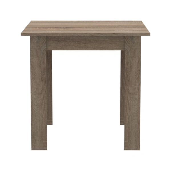 Τραπεζαρία Manka I-Bella  σετ 3τεμ σε sonoma truffle απόχρωση 80x80x77εκ