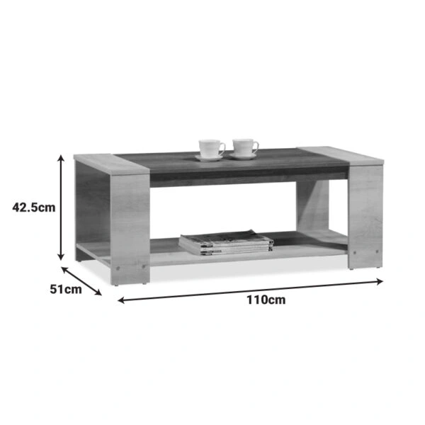 Φοιτητικό πακέτο επίπλων σαλονιού Caalm  σετ 2τεμ