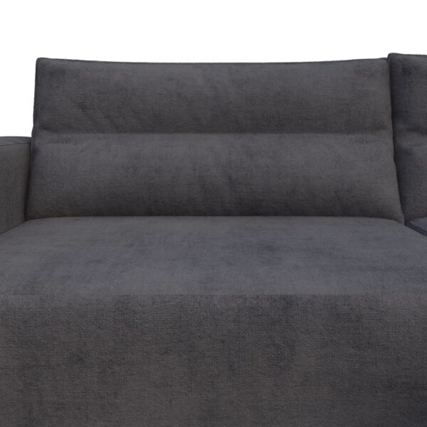 Silver Γωνιακός Καναπές Κρεβάτι με Αναστρέψιμη Γωνία Σκούρο Μπλε 245x148x94cm