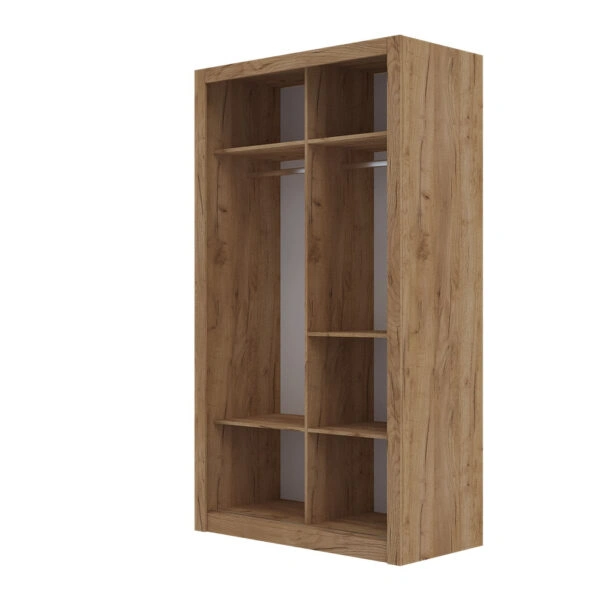Ντουλάπα Linea Χρυσό Δρυς 120x60x215cm