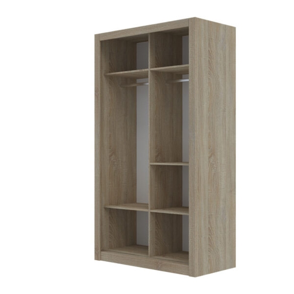 Ντουλάπα Linea Σονόμα με καθρέφτη 120x60x215cm