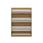 Παπουτσοθήκη Pavi 3K Βελανιδιά 84.3x28.8x118.4cm