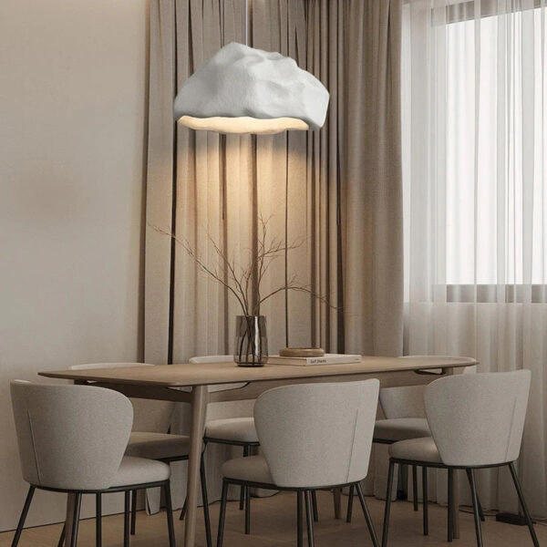 Φωτιστικό οροφής led Gkery  E27 ps λευκό Φ52x30εκ