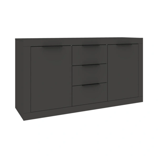 Μπουφές Doha  σε ανθρακί απόχρωση 150x45x80.5εκ