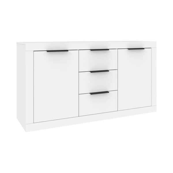 Μπουφές Doha  σε λευκή απόχρωση 150x45x80.5εκ