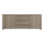 Μπουφές Kalya  σε sonoma απόχρωση 220x49x89.5εκ