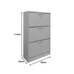 Παπουτσοθήκη Savaz  σε sonoma απόχρωση 60x24x114εκ