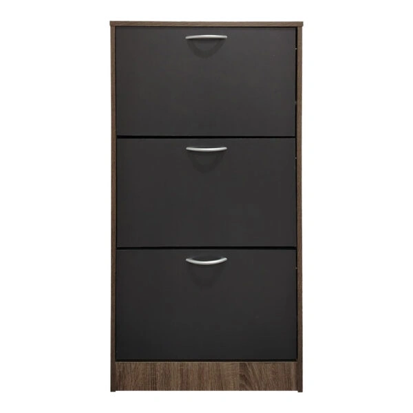 Παπουτσοθήκη Savaz  σε oak-ανθρακί απόχρωση 60x24x114εκ