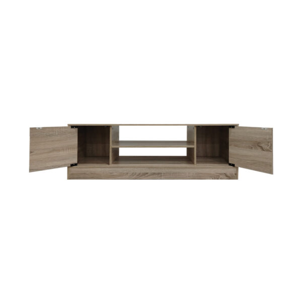 Έπιπλο τηλεόρασης Sasa  σε sonoma απόχρωση 120x35x41.5εκ