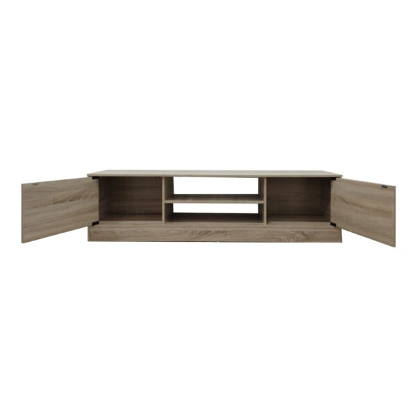 Έπιπλο τηλεόρασης Sasa  σε sonoma απόχρωση 150x35x41.5εκ