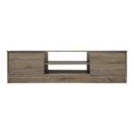 Έπιπλο τηλεόρασης Sasa  σε sonoma απόχρωση 150x35x41.5εκ