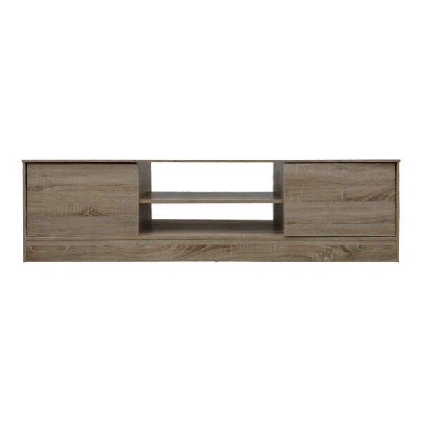 Έπιπλο τηλεόρασης Sasa  σε sonoma απόχρωση 150x35x41.5εκ