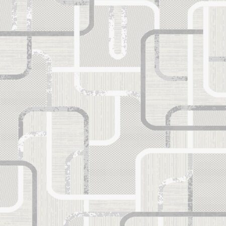 ΧΑΛΙ OSLO 5385/SF 456 IVORY-LIGHT GREY - 160cm x 230cm