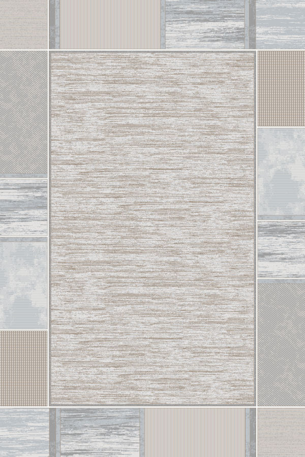 ΧΑΛΙ VELVET MODERN 9249/Beige White - 200cm x 290cm
