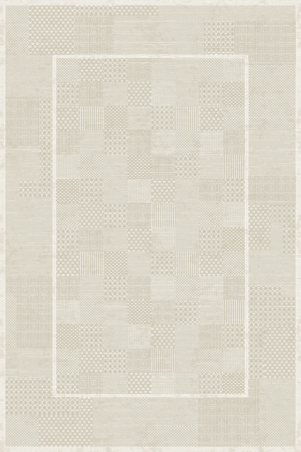 ΧΑΛΙ VELVET MODERN 9302/Cream - 133cm x 190cm