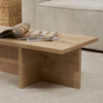 Τραπεζάκι σαλονιού Harbor Megapap χρώμα sapphire oak 120x45x30εκ.