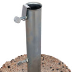 ΒΑΣΗ ΟΜΠΡΕΛΑΣ ΨΗΦΙΔΑ 15KG HM5476.15 ΜΕ ΣΩΛΗΝΑ ΔΙΑΜΕΤΡΟΥ Φ52