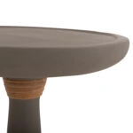 ΒΟΗΘΗΤΙΚΟ ΤΡΑΠΕΖΙ ΓΙΑ ΛΑΜΠΑΤΕΡ TORG HM18170.03 FIBER CEMENT ΓΚΡΙ Φ41x62Υεκ.