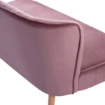 ΚΑΝΑΠΕΣ ANDY 2ΘΕΣΙΟΣ ΣΑΠΙΟ ΜΗΛΟ ΒΕΛΟΥΔΟ HM8401.02 128x70x77Υ εκ.