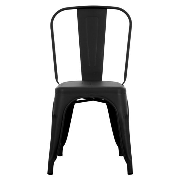 ΚΑΡΕΚΛΑ ΜΕΤΑΛΛΙΚΗ MELITA-PRO HM8641.42 ΜΑΥΡΟ ΜΑΤ 44x47x84.5Υεκ.