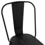 ΚΑΡΕΚΛΑ ΜΕΤΑΛΛΙΚΗ MELITA-PRO HM8641.42 ΜΑΥΡΟ ΜΑΤ 44x47x84.5Υεκ.